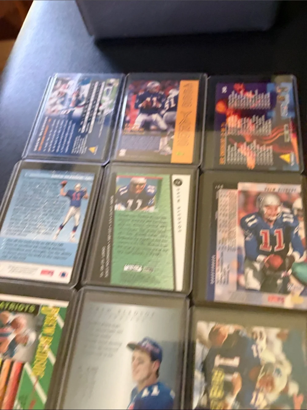 Drew Bledsoe Football Card Lot - of 9